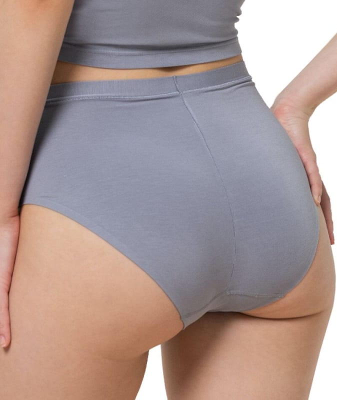 Triumph Smart Natural Maxi Brief - Morandi Grey Knickers