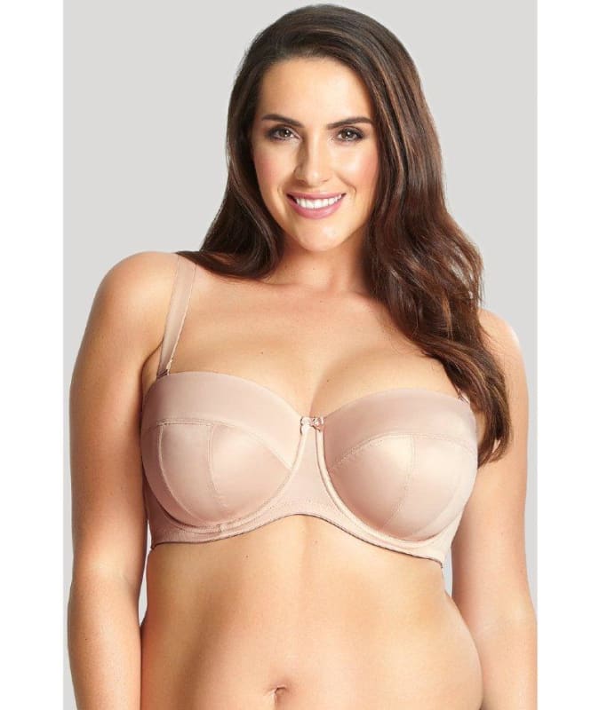 Sculptresse Dana Strapless Moulded Underwired Bra - Linen