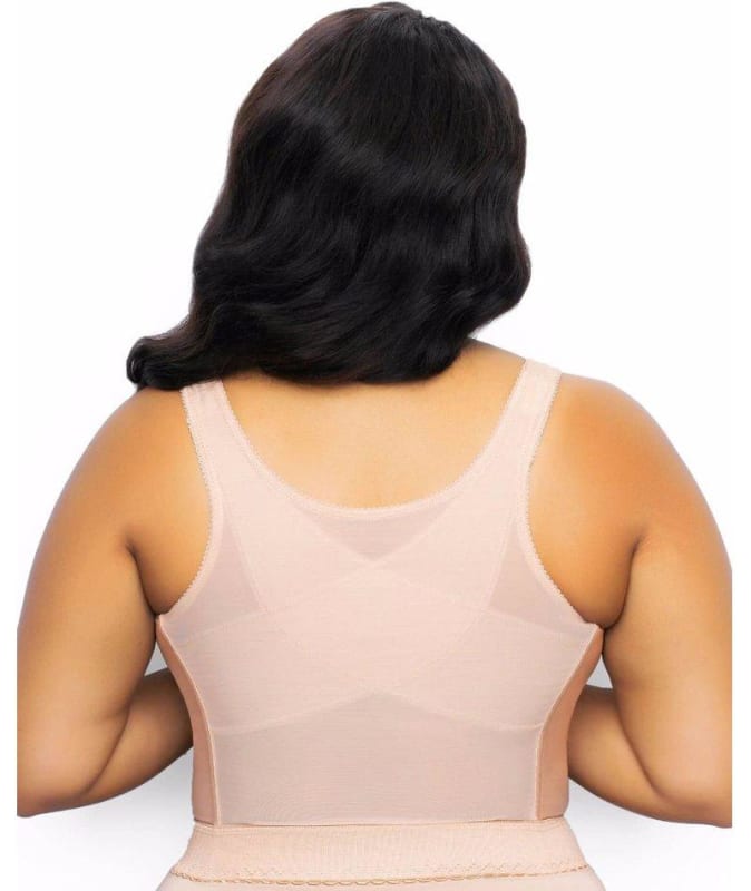 Exquisite Form Fully Front Close Longline Posture - Rose Beige Bras