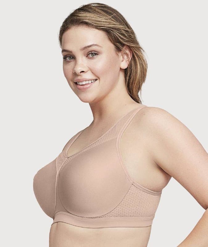 Glamorise High Impact Seamless Sports Bra Cafe Bras