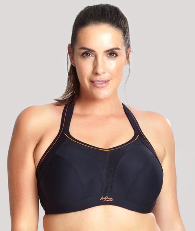 Sculptresse Non Padded Underwired Sports Bra - Black