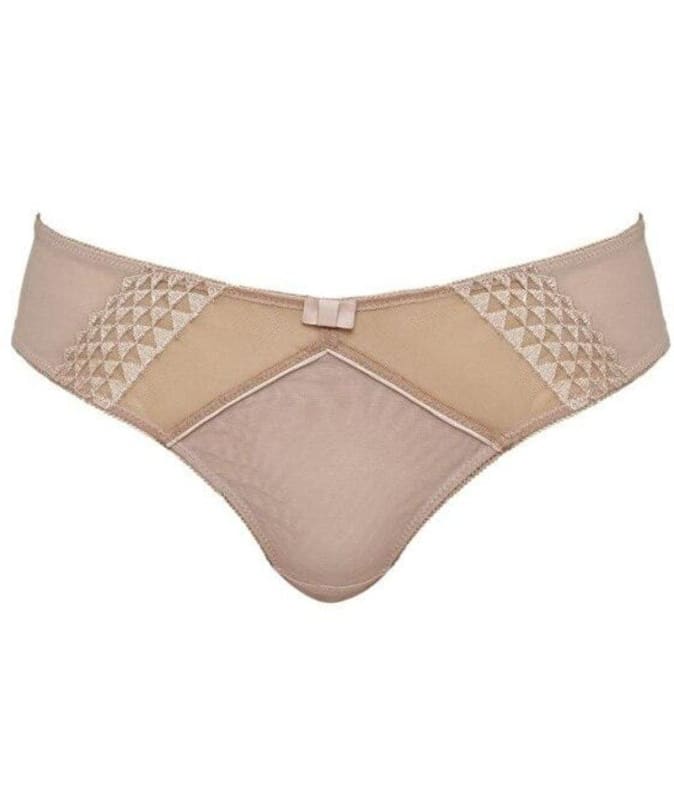 Panache Asher Brazilian Brief - Latte Knickers