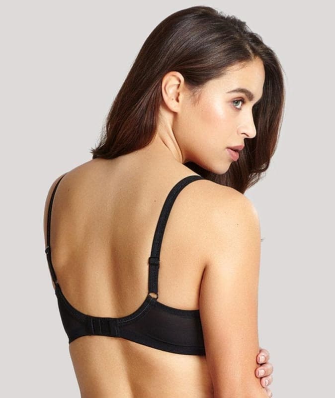 Panache Envy Underwired Balconnet Bra - Black 