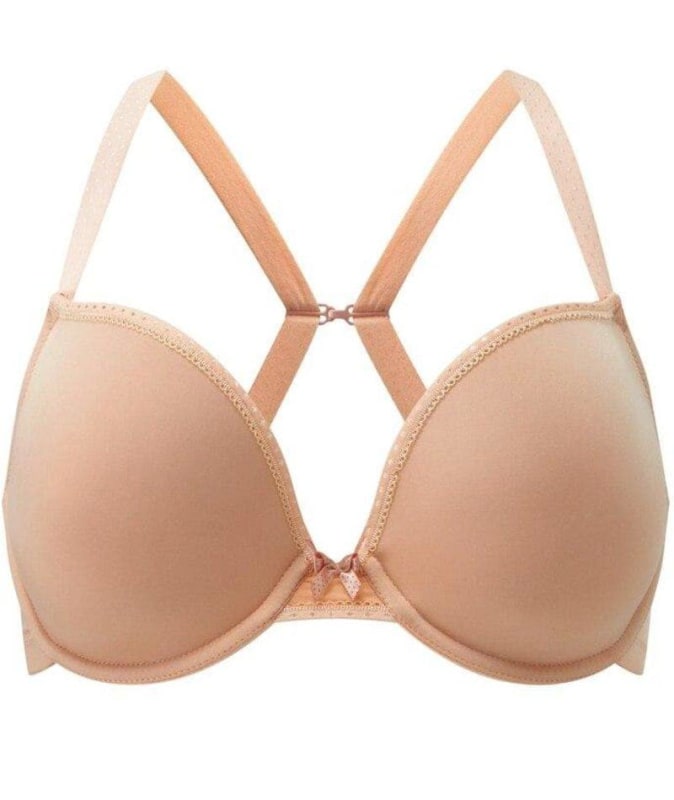 Panache Koko Moulded Plunge Underwired Bra - Caramel Bras
