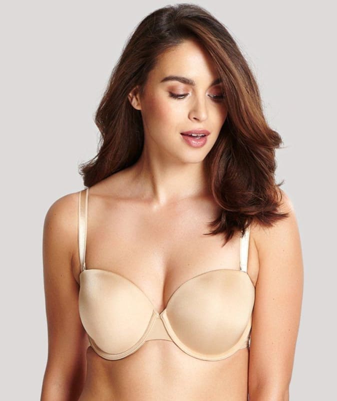 Panache Porcelain Elan Underwired Strapless Bra - Nude Bras