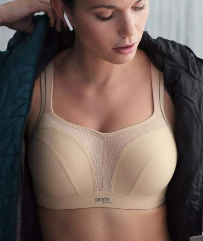 Panache Sport Underwired Sports Bra - Latte