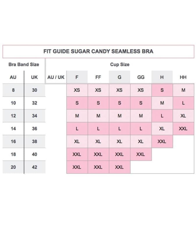 Sugar Candy Fuller Bust Seamless F-HH Cup Lounge Tank - Charcoal Sleep
