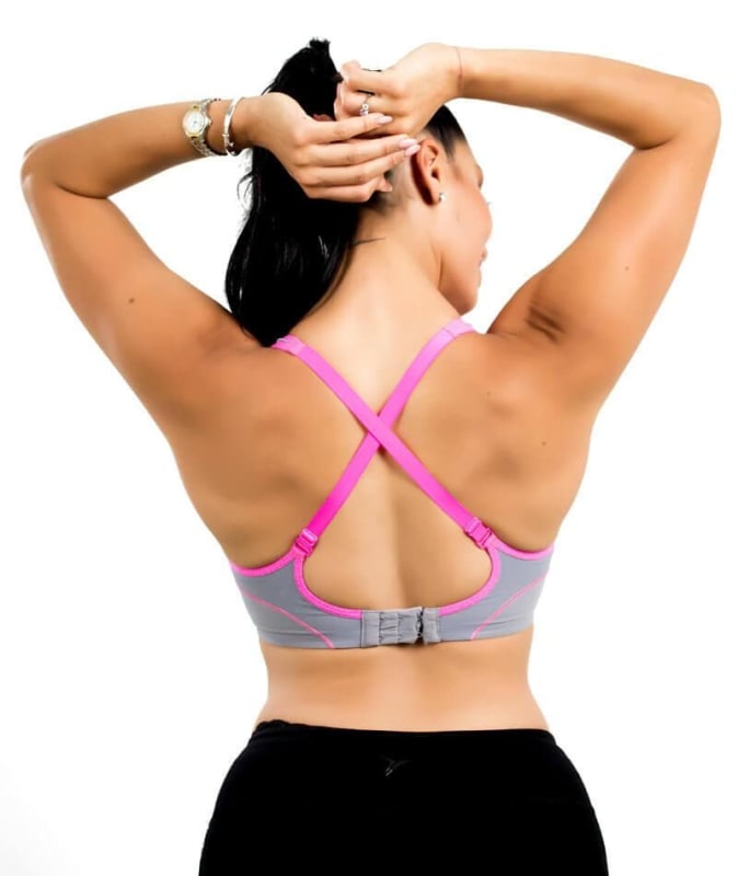 Triumph Triaction Performance Sports Bra - Quicksilver Bras 