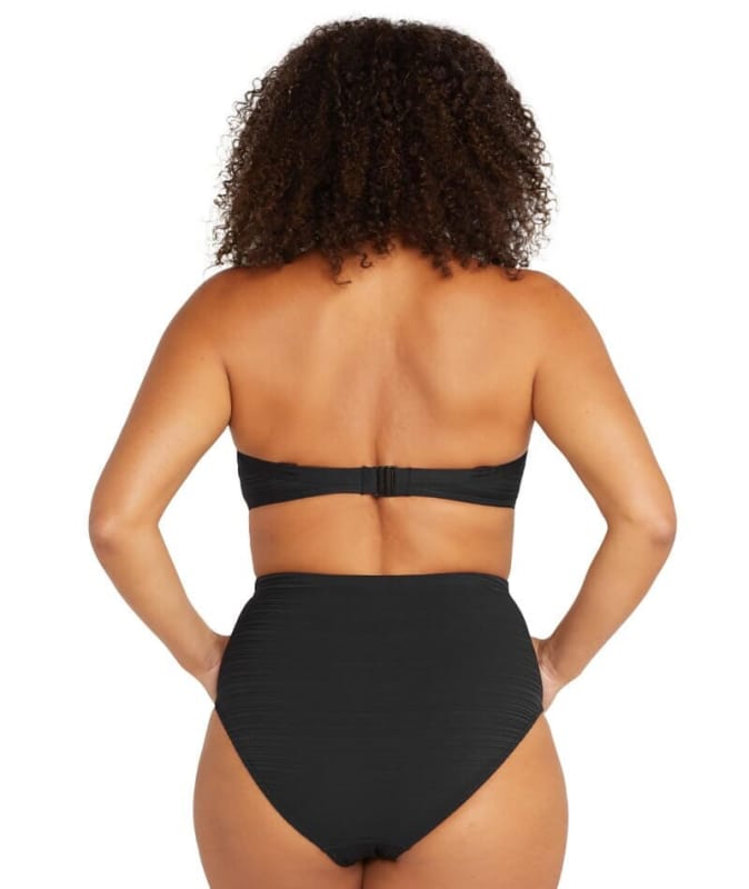Artesands Aria Botticelli Bandeau D-DD Cup Bikini Top - Black Swim