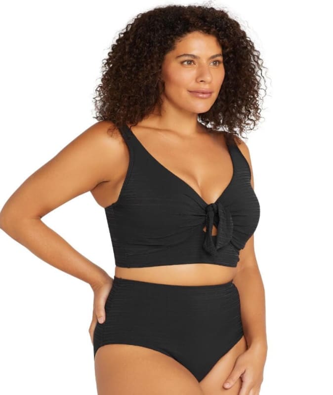 Artesands Aria Renoir High Waist Swim Brief - Black Swim 