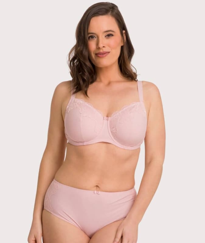 Ava & Audrey Jacqueline Full Cup Underwired Bra - Blush Bras