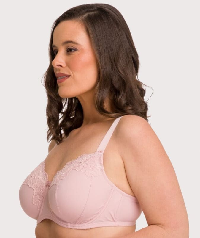 Ava & Audrey Jacqueline Full Cup Underwired Bra - Blush Bras