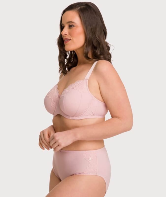 Ava & Audrey Jacqueline Full Cup Underwired Bra - Blush Bras