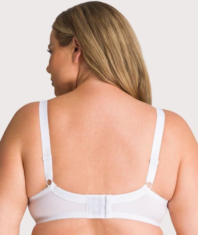 Ava & Audrey Lucille Lace Underwired Full Cup Bra - White Bras