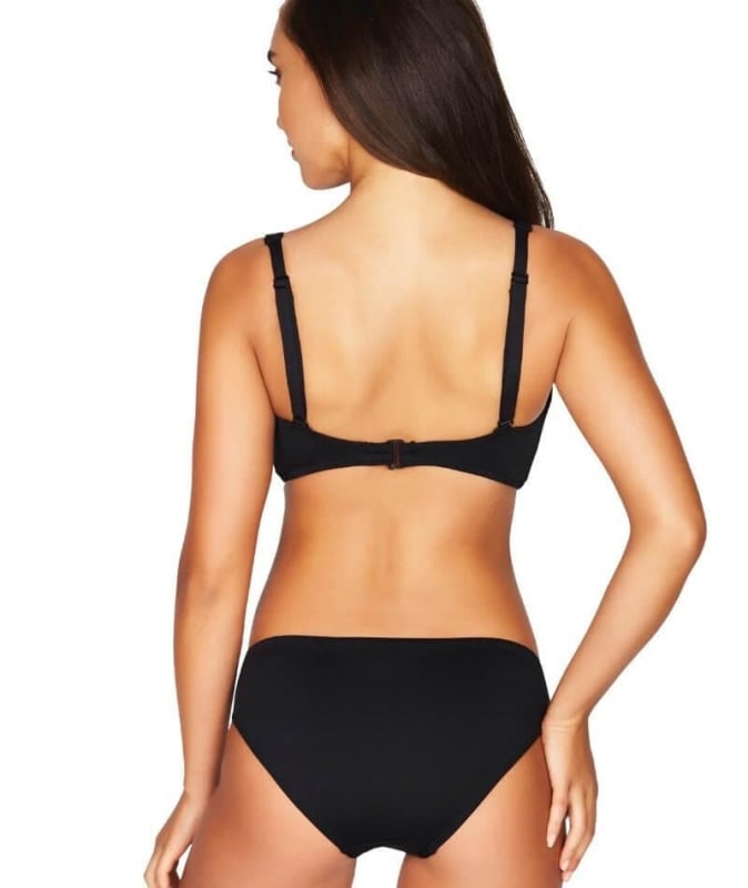 Sea Level Essentials Hipster Bikini Brief - Black Swim