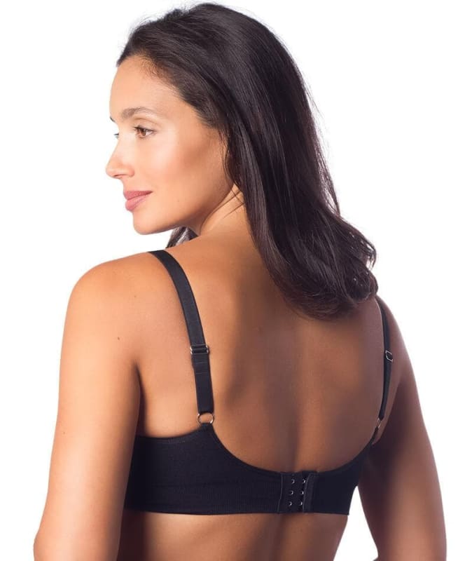 hotmilk My Necessity Nursing Sleep/Hospital Bra - Black Bras