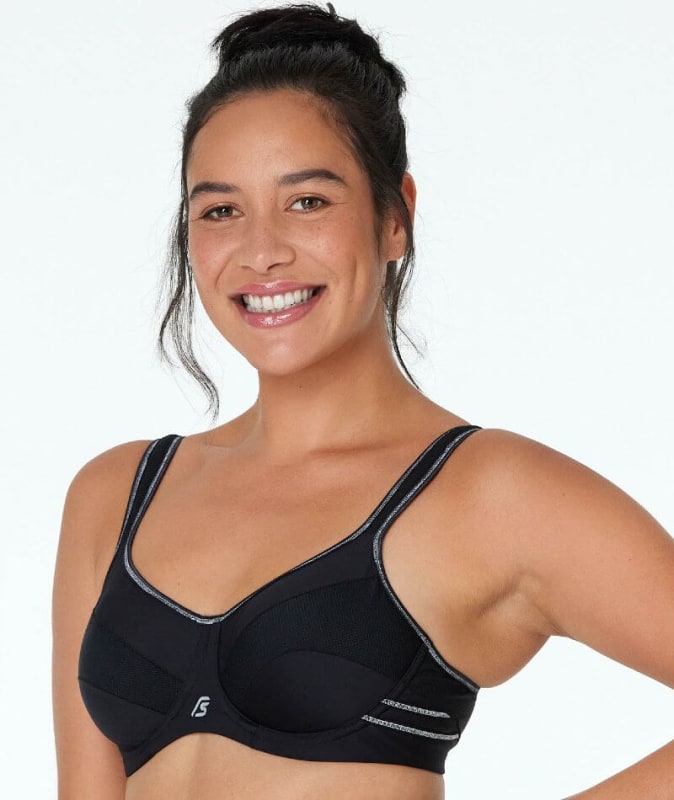 Bendon Active Sports Bra - Black Bras