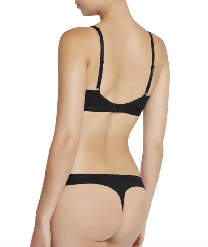 Bendon Body Cotton Full Coverage Contour Bra - Black Bras