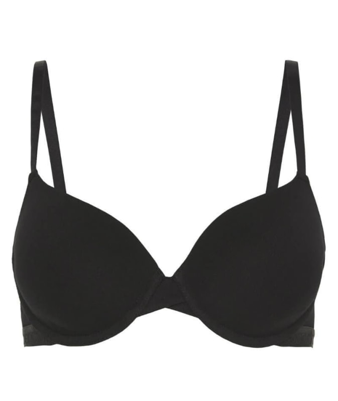 Bendon Body Cotton Full Coverage Contour Bra - Black Bras 