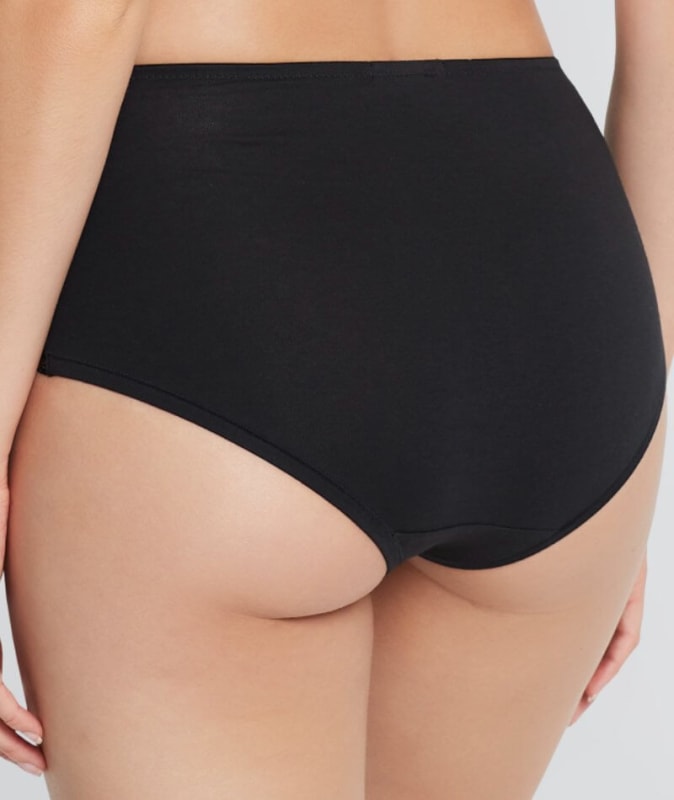 Bendon Embrace Full Brief - Black Knickers 
