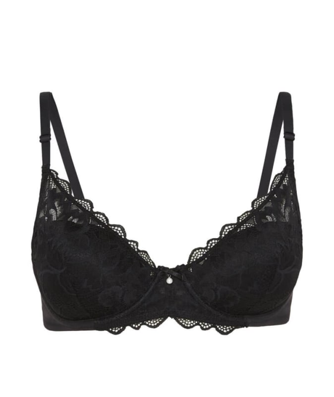 Bendon Embrace Full Coverage Contour Bra - Black Bras