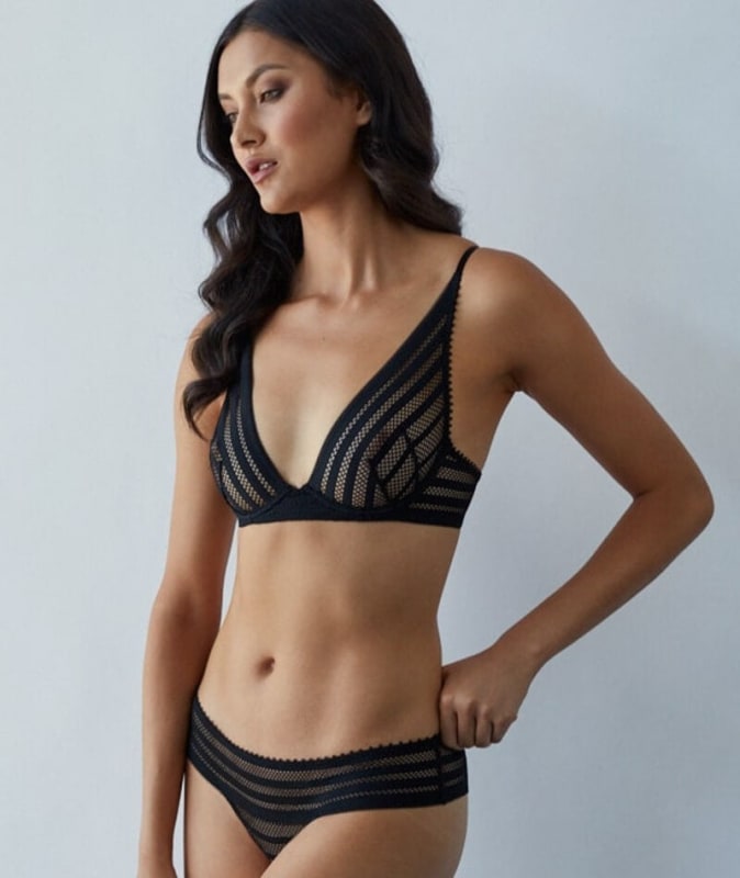 Bendon Me Morning Lola Boyleg Brief - Black Knickers 