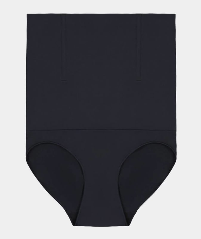 Bendon Medium Control High Waisted Brief - Black Shapewear 