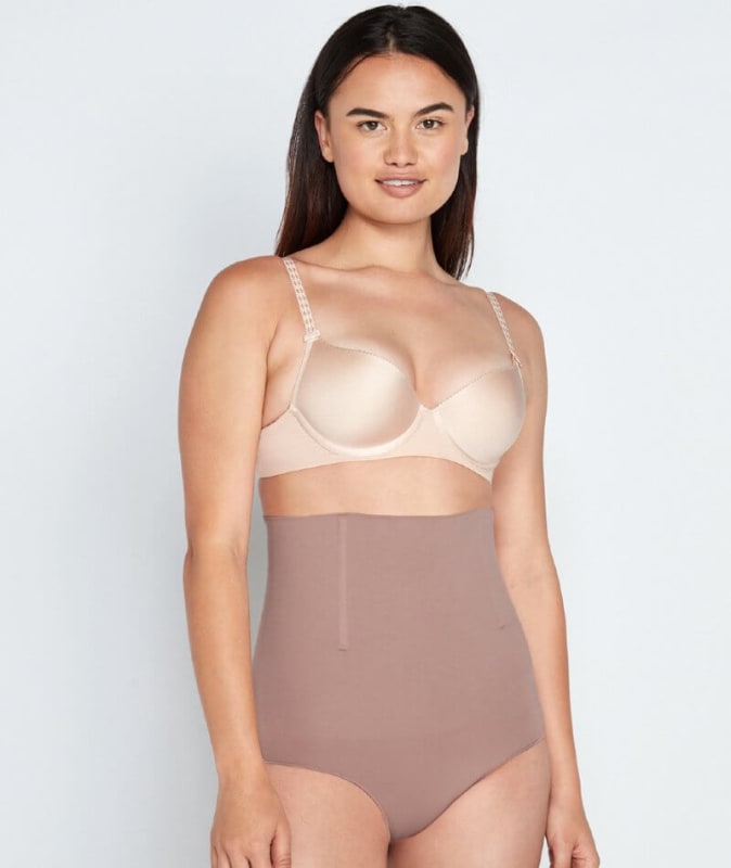 Bendon Medium Control High Waisted Brief - Mocha Shapewear