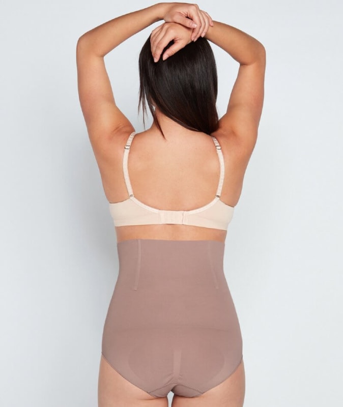Bendon Medium Control High Waisted Brief - Mocha Shapewear 