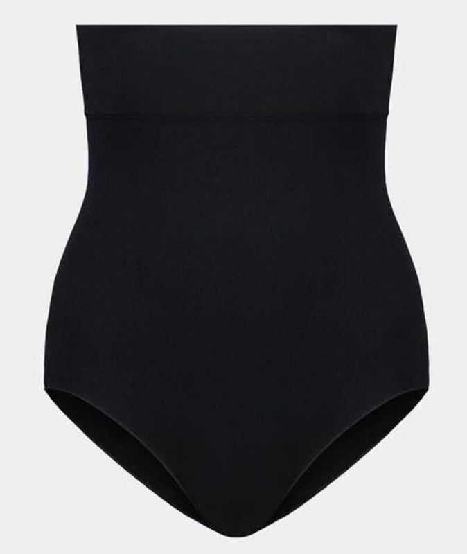 Bendon Medium Control Smoothing High Waisted Brief - Black Shapewear