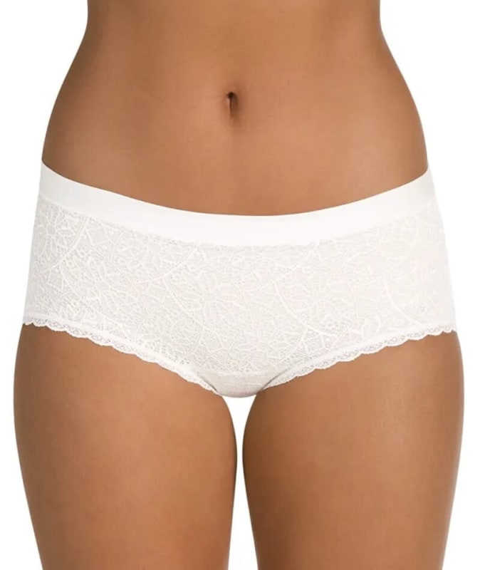Berlei Barely There Lace Full Brief - Ivory Knickers