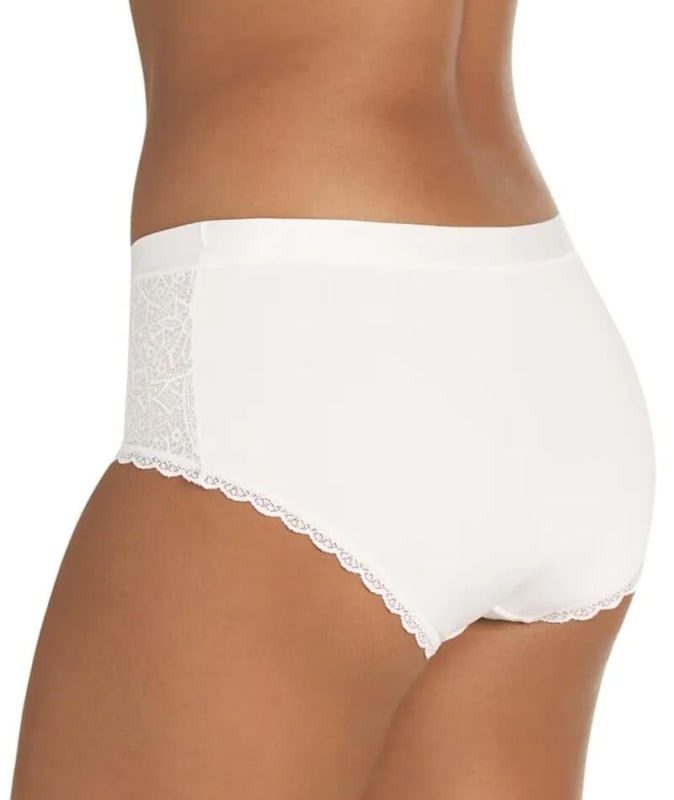 Berlei Barely There Lace Full Brief - Ivory Knickers