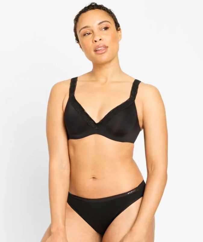 Berlei Barely There Luxe Contour Bra - Black Bras