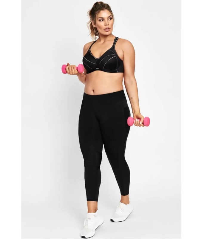 Berlei Full Support Sport Underwire Bra - Black Bras