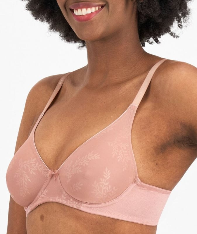 Berlei Sweater Girl Underwire Bra 2 Pack - Grey Suede/Dusky Mauve Bras