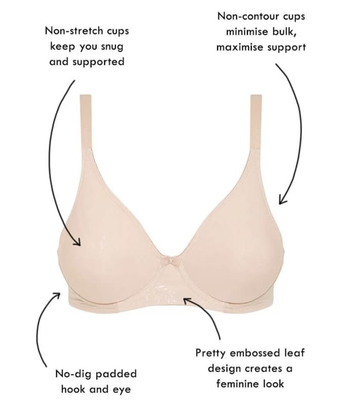 Berlei Sweater Girl Unlined Bra - Ivory Bras 