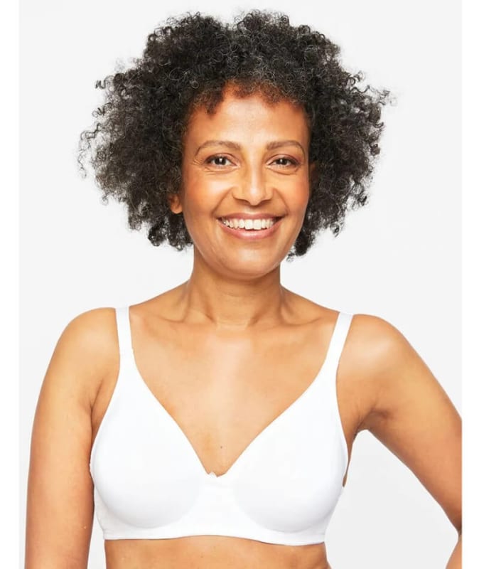 Berlei Sweater Girl Unlined Bra - White Bras