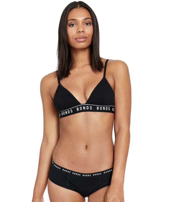 Bonds Bloody Comfy Heavy Period Boyleg - Black Knickers 