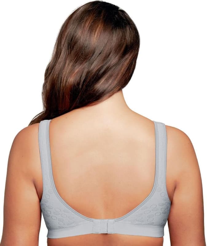 Playtex Comfort Revolution Dot Wire Free Bra - Crystal Grey Bras