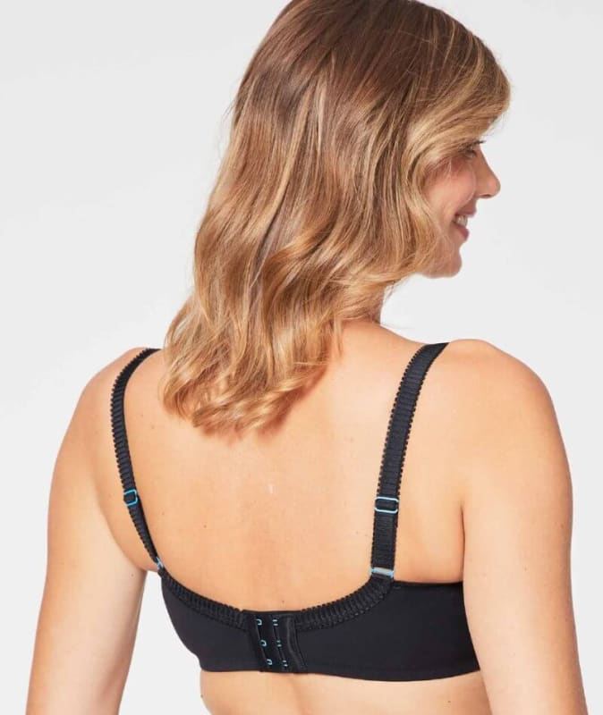 Cake Maternity Croissant Seamless Flexi Wire Nursing Bra - Black Bras