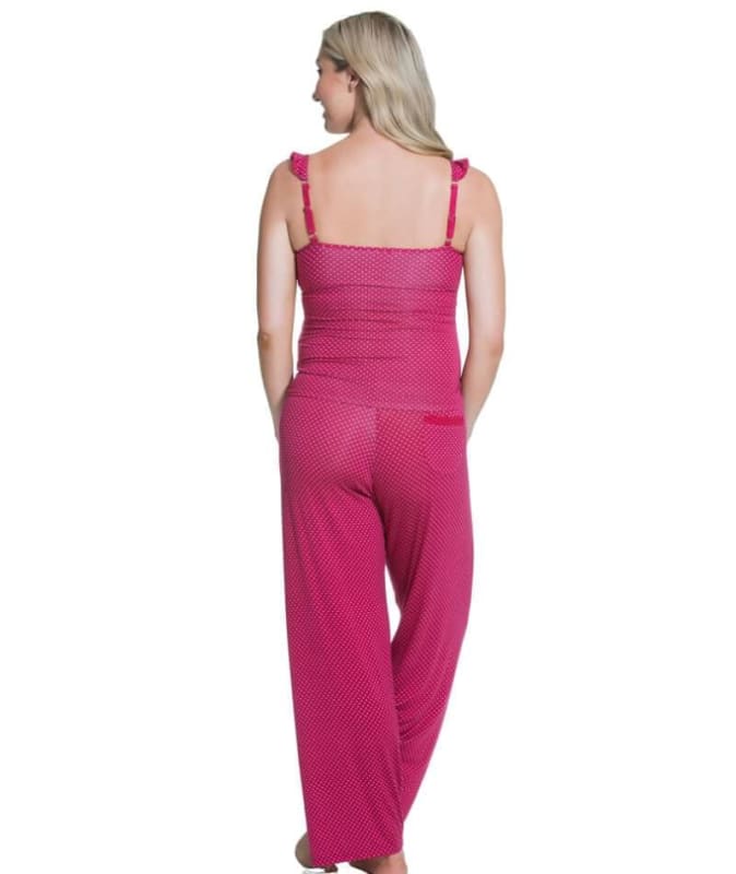 Cake Maternity Rhubarb Torte Maternity & Nursing Camisole - Red Maternity 
