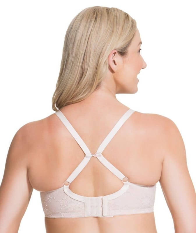 Cake Maternity Waffles 3D Spacer Contour Flexi Wire Nursing Bra - Nude Bras 