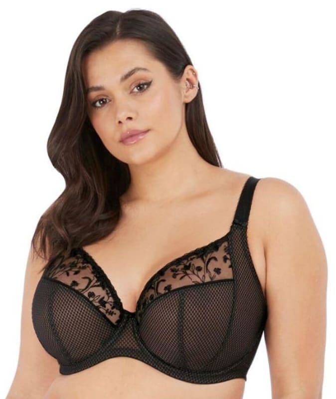 Elomi Charley Underwire Plunge Bra - Jet Bras