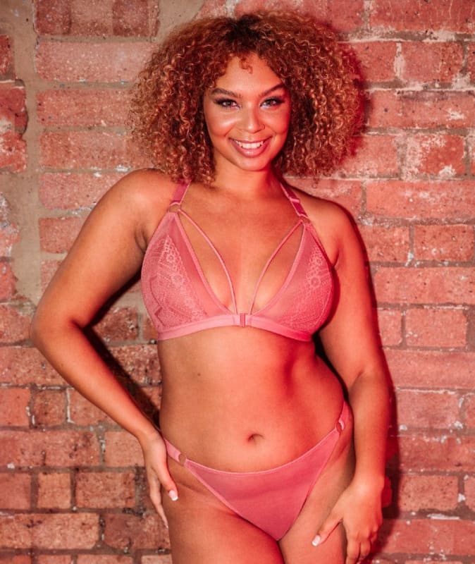 Curvy Kate Front and Centre Bralette - Rose Bras