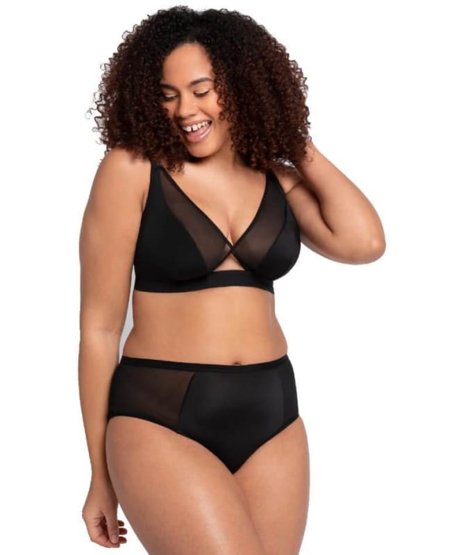 Curvy Kate Get Up and Chill Bralette - Black Bras