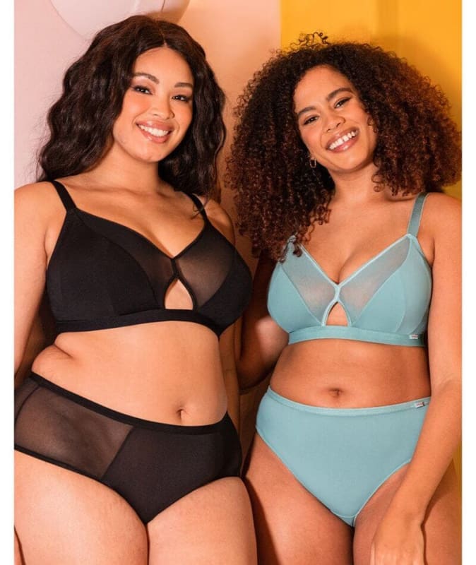 Curvy Kate Get Up and Chill Wire-free Bralette - Sage Green Bras