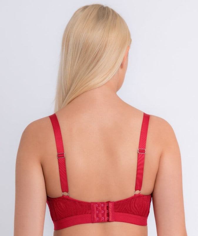 Curvy Kate Lace Daze Bralette - Lipstick Red Bras