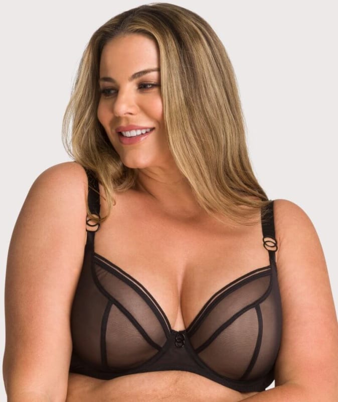 Curvy Kate Lifestyle Plunge Bra - Black Bras 