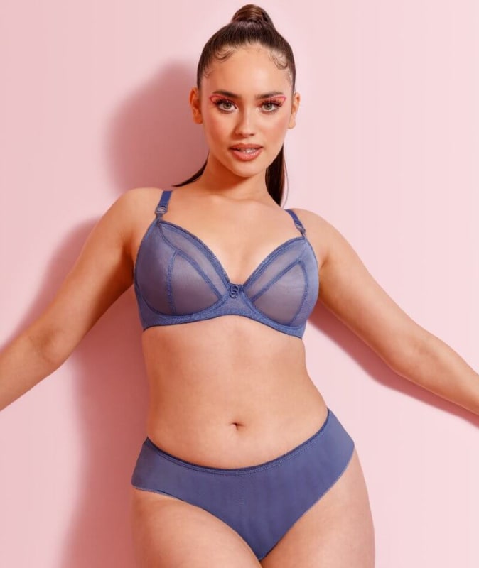 Curvy Kate Lifestyle Short - Slate Blue Knickers