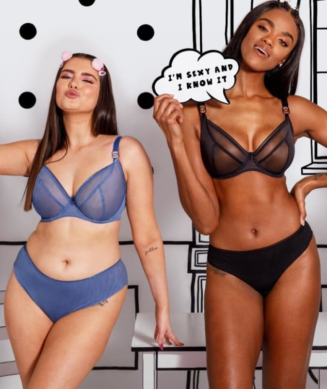 Curvy Kate Lifestyle Short - Slate Blue Knickers